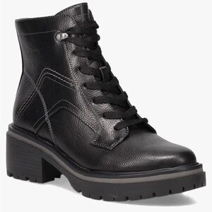 Naturalizer Women’s Black Abbott Ankle Combat Boot